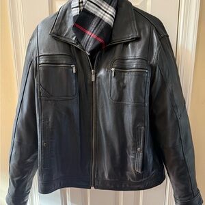 Michael Kors Black Leather Jacket